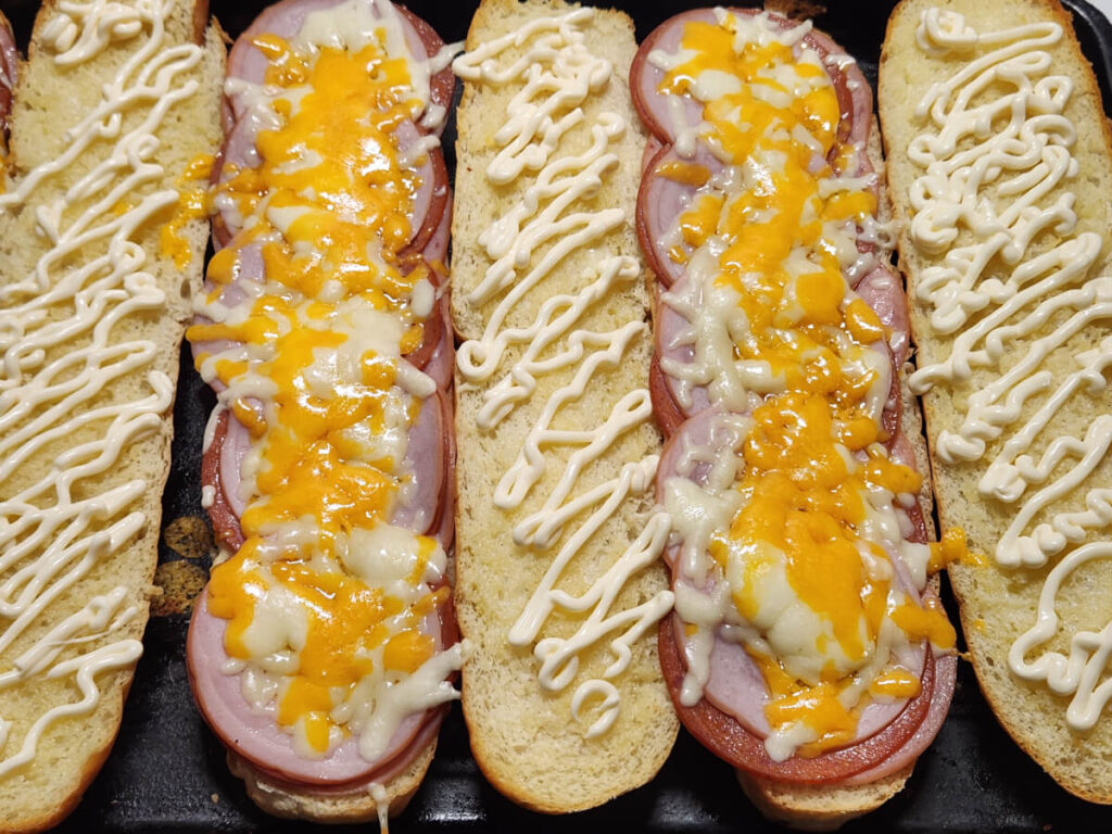 JAHZKITCHEN Ovensubs Mayo on top bun