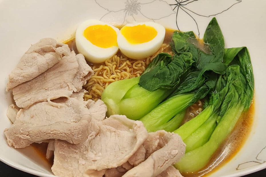 JAHZKITCHEN Pork & Bok Choy Ramen