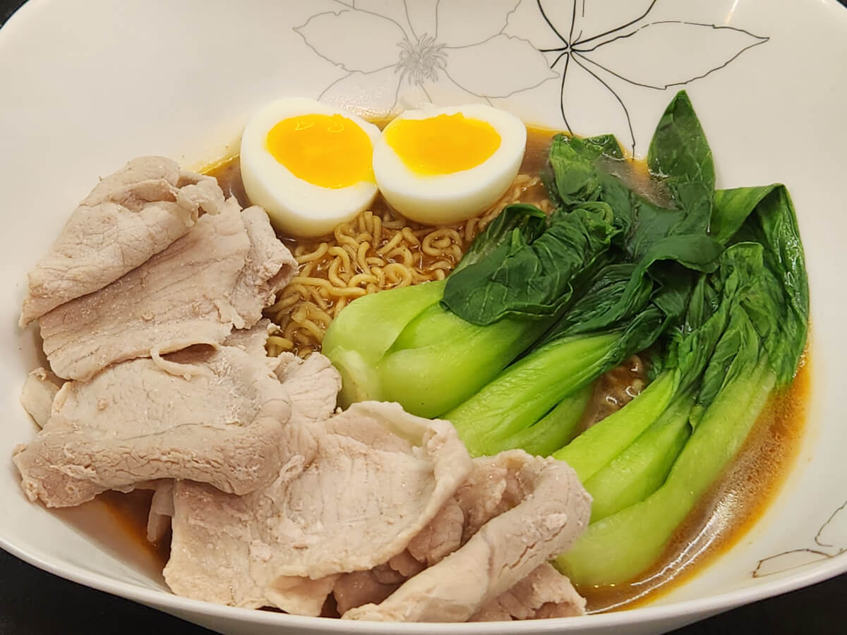 JAHZKITCHEN Pork & Bok Choy Ramen