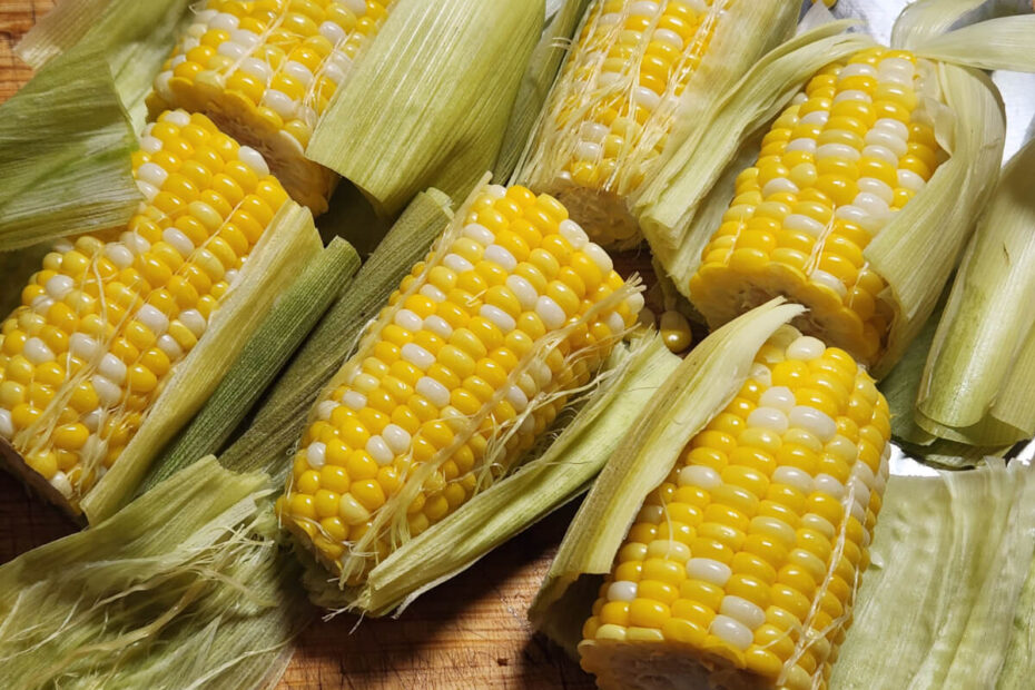 JAHZKITCHEN Steamed Corn
