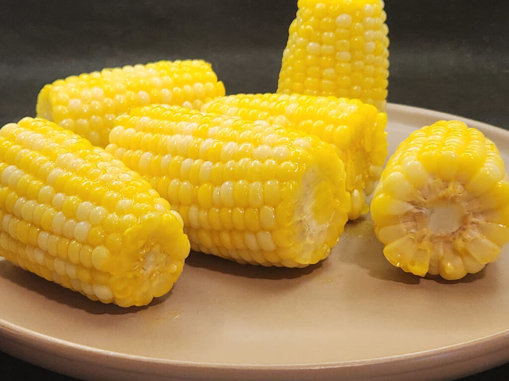 JAHZKITCHEN Steamed and Chopped Corn on the Cob