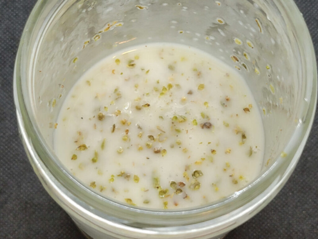 Emulsified Ladolemono Greek Dressing