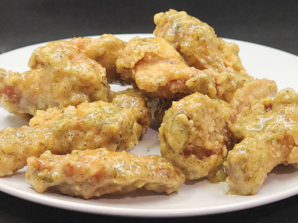 JAHZKITCHEN Breaded Honey Dill Wings