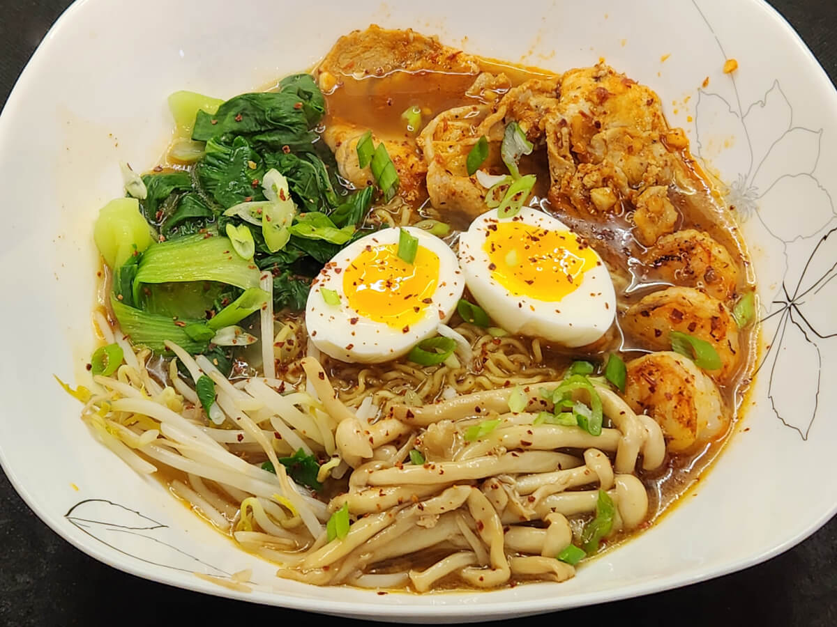 JAHZKITCHEN Chili Garlic Sauce Ramen