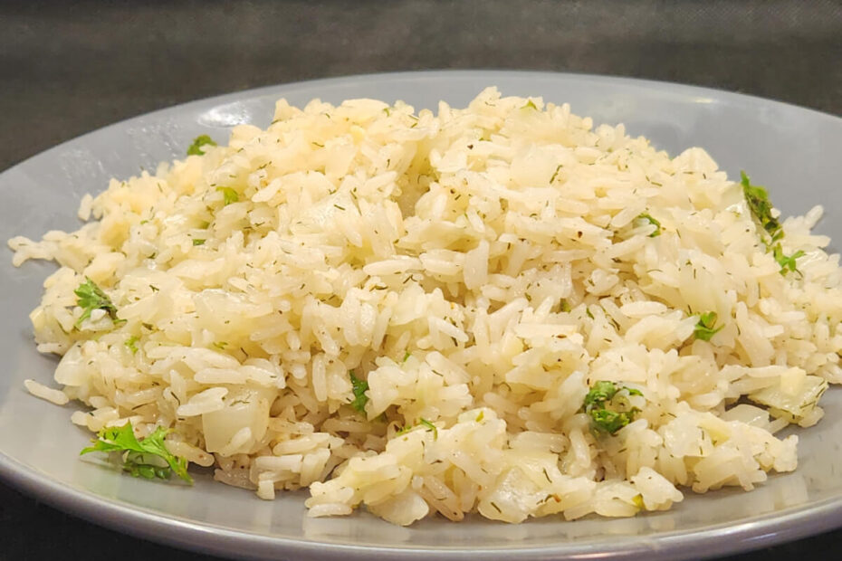 JAHZKITCHEN Greek Lemon Rice