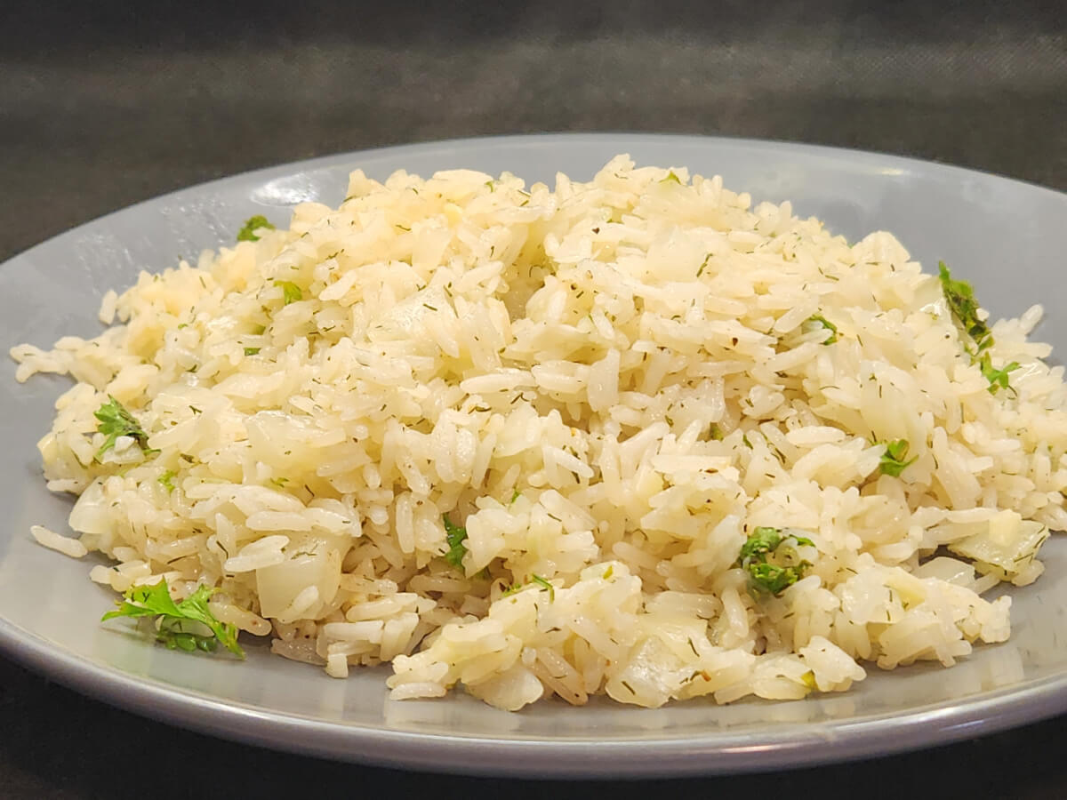 JAHZKITCHEN Greek Lemon Rice