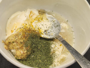 JAHZKITCHEN Honey Dill Sauce Ingredients
