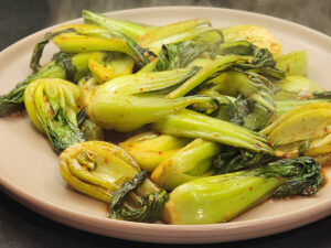 JAHZKITCHEN Korean Stir Fry Bok Choy