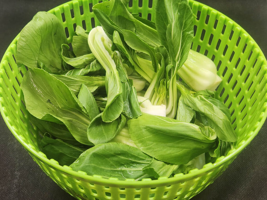 JAHZKITCHEN Sliced in half Bok Choy