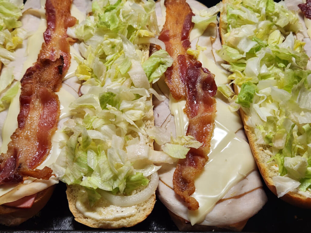 Adding Lettuce