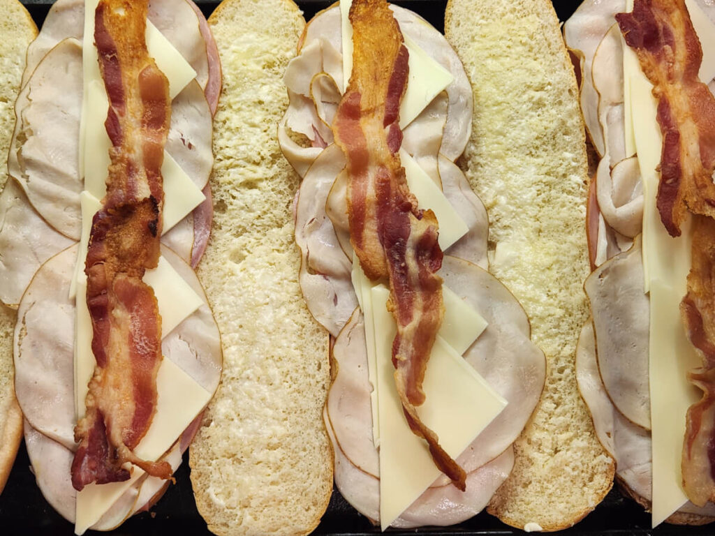 Cooked Bacon Strips for Ovensubs