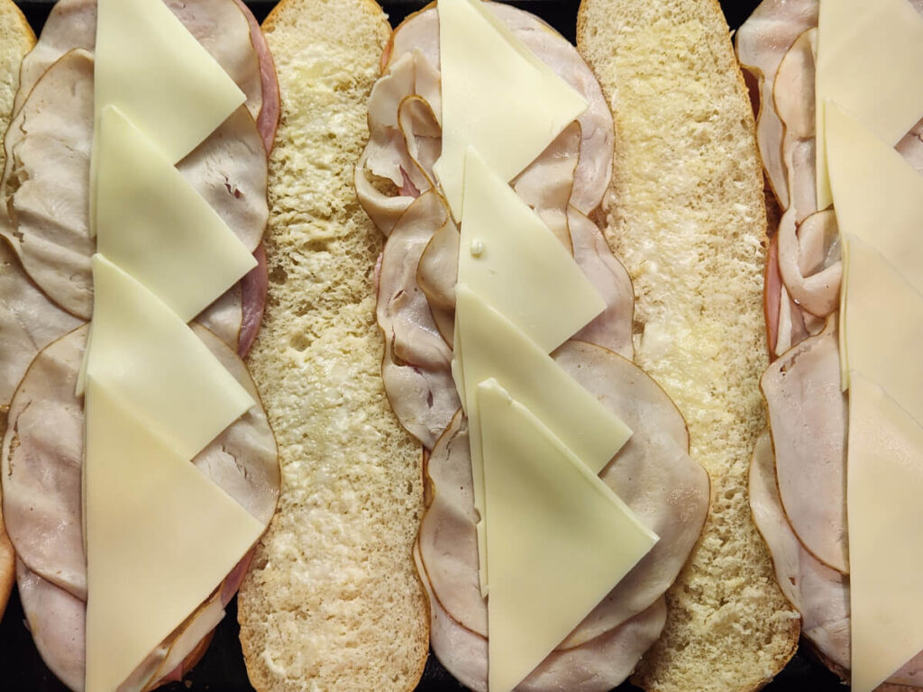 Half Slices of Kraft Swiss Cheese