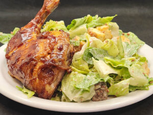 JAHZKITCHEN BBQ Chicken with Caesar Salad