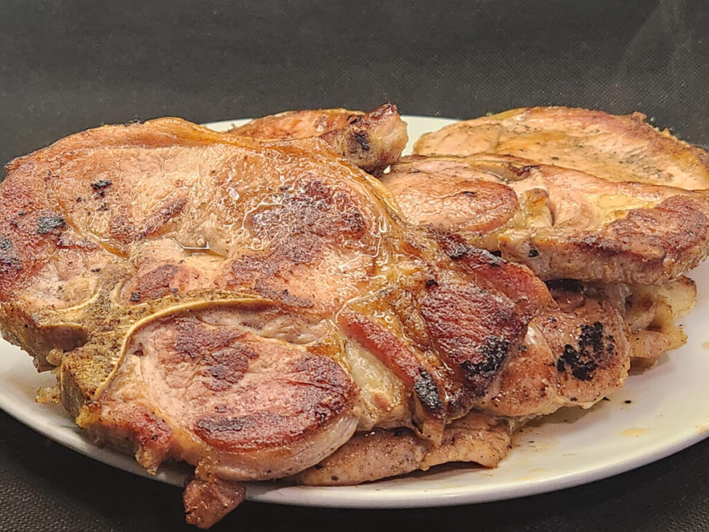 JAHZKITCHEN Seared Ham Chops