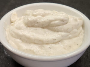 JAHZKITCHEN White Shawarma Sauce no parsley
