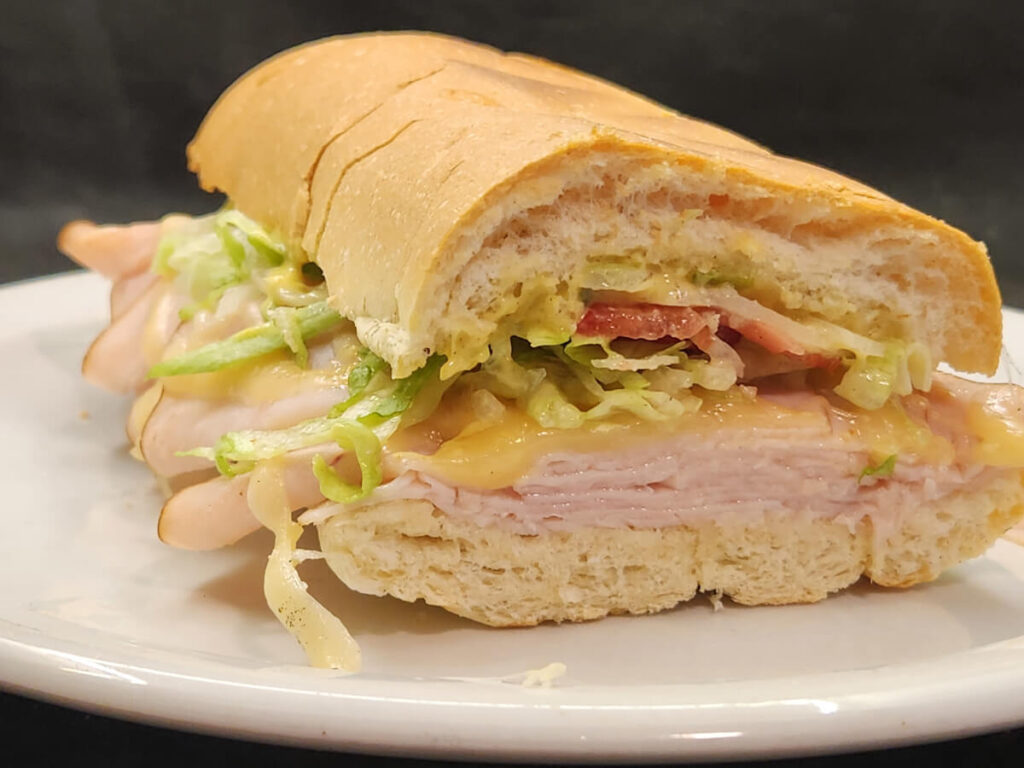 JAHZKITCHEN 6 Inch Deli Turkey Ovensub