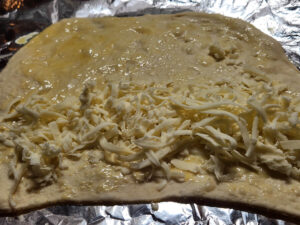 JAHZKITCHEN Cheesy Bread Dough stuffed with cheese