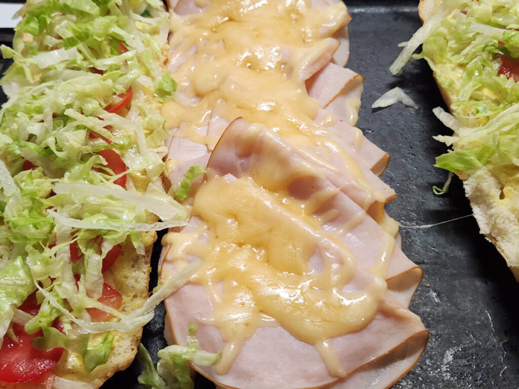 JAHZKITCHEN Deli Turkey Ovensubs Cold Toppings