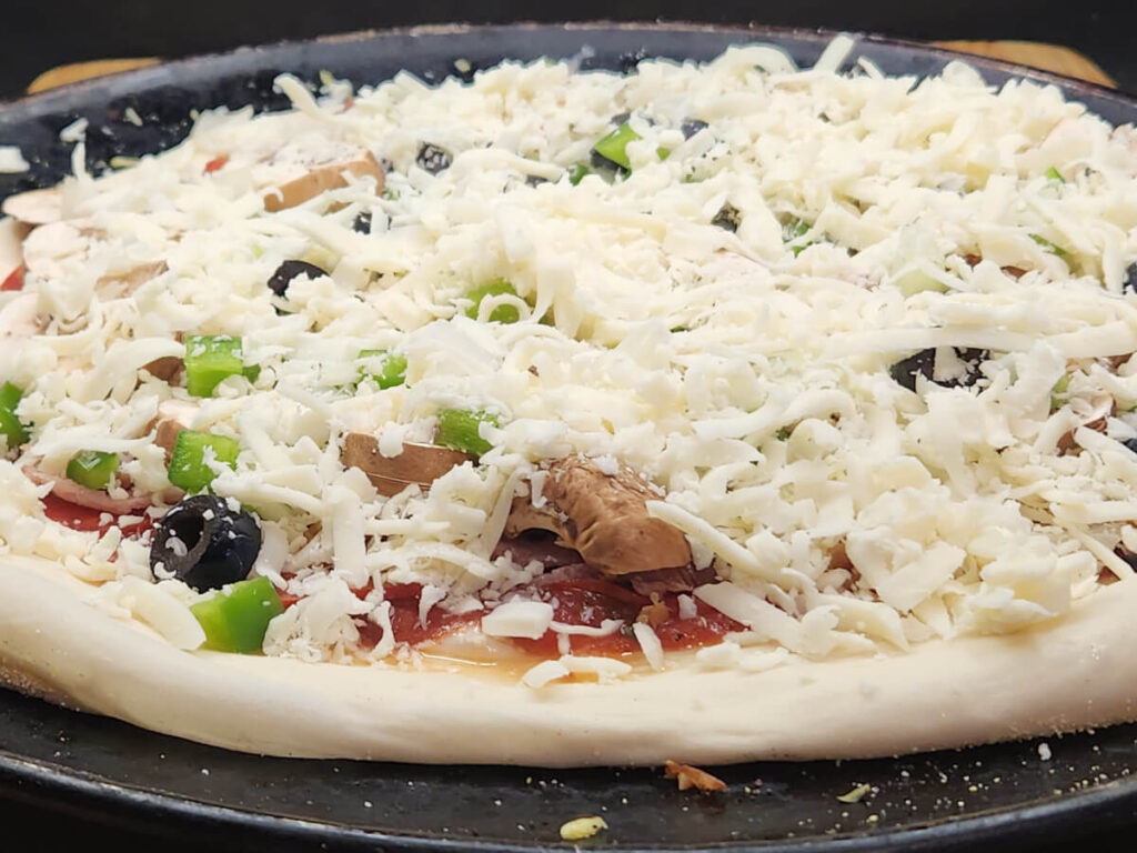 JAHZKITCHEN Oven ready Pizza with the Works