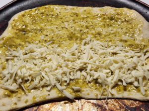 JAHZKITCHEN Stuffing Twisty Sauce Cheesy Bread