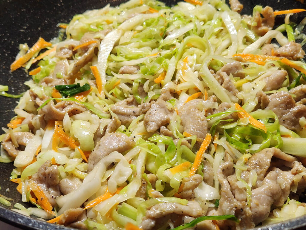 JAHZKITCHEN Wok Eggroll Stirfry