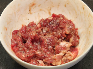 Velveting Beef